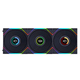 Lian LI UNI Fan SL WireLess LCD 120mm ARGB Case Fan with 1.6" LCD Screen (Pack of 3) - Black