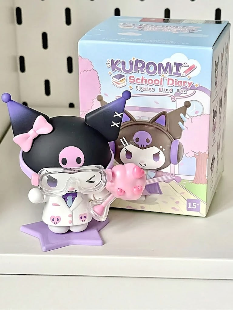 KUROMI School Diary Series Figures 7–10 cm (Blind Box) Selling Per Piece - 2303823010101