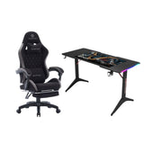 Oartex Fiber Chair Model LD035 with Gamax D2208 fiber Gaming Table 120*60*74 (installation Not Included)