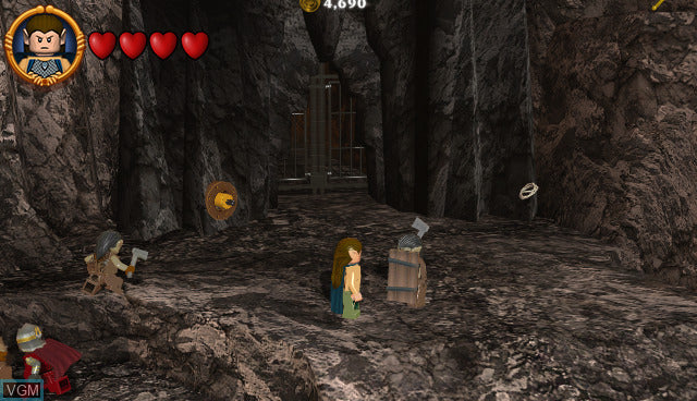 PS.V.LEGO LORD OF RINGS US
