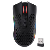 Redragon M808 Storm Pro Lightweight RGB Wireless/Wired Gaming Mouse - Black