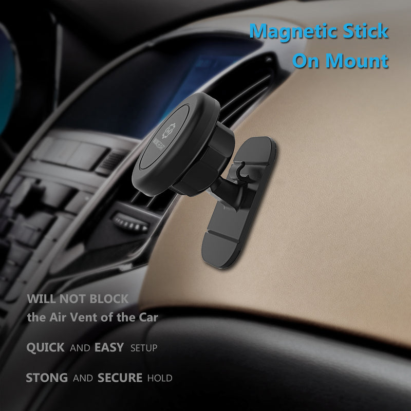 WixGear Magnetic Stick On Car Mount, Stick On 111