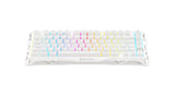 GravaStar Mercury K1 Lite 75% Wireless Mechanical Gaming Keyboard - Snow White