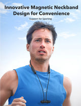 Ravpower RP-BH1008 Neckband Wireless Stereo Earphones IPX5 Waterproof - RP-BH1008