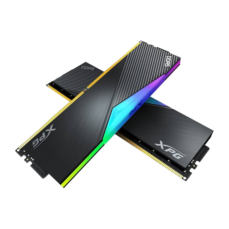 XPG Lancer RGB 32GB (16GBx2) DDR5 6000MT/s PC5-48000 Memory - Black