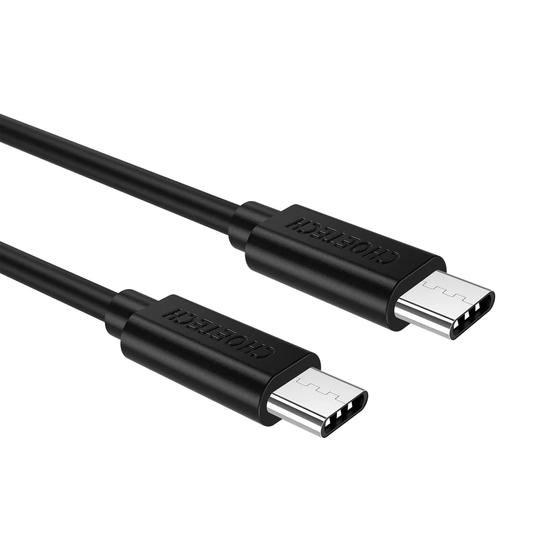 Choetech CC0002 3A USB-C to USB-C Cable 1m - Black