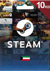 بطاقة الهدايا ستيم بقيمة 10 دينار - الكويت (التوصيل عبر الرسائل النصية)