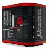 HYTE Y70 E-ATX Mid Tower Gaming Case - Black Cherry