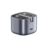 شاحن UGREEN Nexode 30W USB-C GaN سريع – بريطانيا (رمادي فضائي)