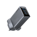 Anker Prime Charger (شاحن أنكر برايم 100 واط، 3 منافذ، GaN) A2688241 - فضي