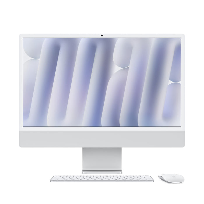 Apple iMac 24" M4 Chip 10-Core CPU 10-Core GPU 16-Core Neural Engine 32GB RAM 2TB SSD (Eng/Arb KB) - Silver