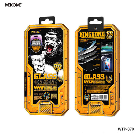 WEKOME WTP-070 Vacha Series Kingkong Screen Protector (AR Matte) - Black for Iphone 15 Pro Max