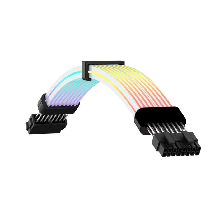 كيبل GameMax PSU VGA/CPU 12-Pin ARGB لتمديد الطاقة