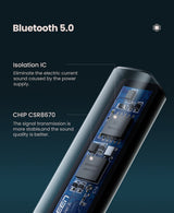 يوجرين محول إرسال صوت بلوتوث 5.0 بصري — CM150-50213