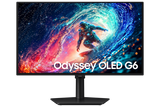 Samsung Odyssey OLED G6 G61SH 27’’ QHD (2,560 x 1,440), 240Hz Refresh Rate, 0.03ms Response Time, HDMI 2.1,  Flat Gaming Monitor - Black LS27HG612SMXUE