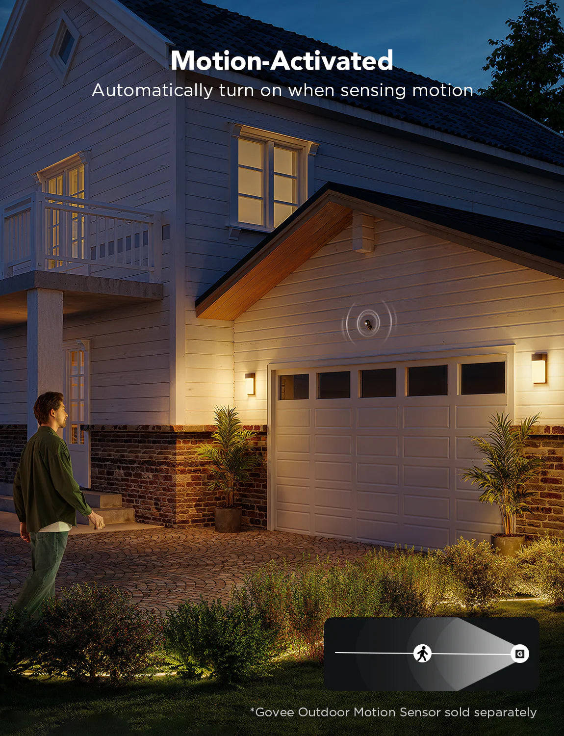 Govee Smart Outdoor Wall light - H7078