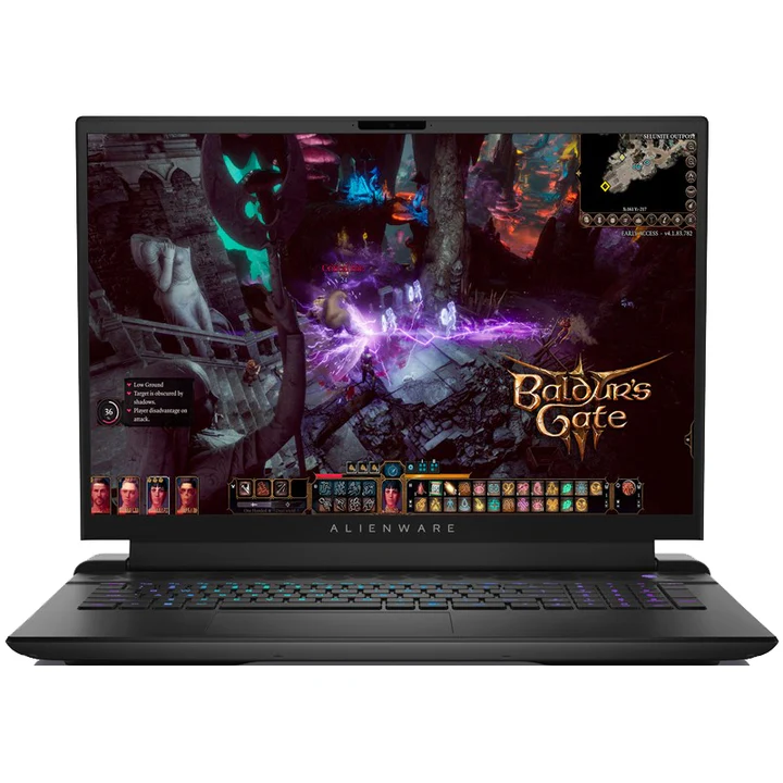 Gaming Laptop Dell Alienware M18 R1, 18" FHD+ (1920 x 1200) 480Hz, 3ms, Intel Core i9-13900HX 13th Gen,GeForce RTX 4080 12GB,RAM 64GB DDR5,