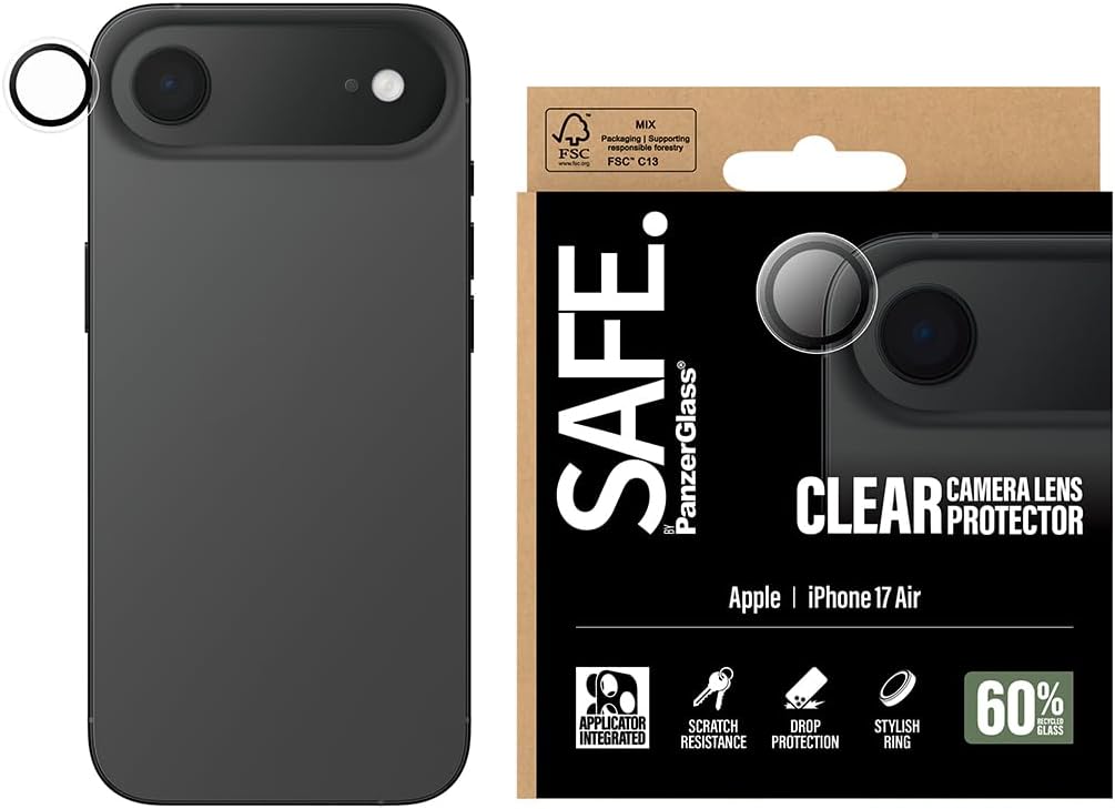 SAFE. by PanzerGlass® Camera Lens Protector Transparent iPhone 17 Air