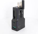 RAVPower RP-PC1080 25W 2-Port Universal Adapter black - RP-PC1080