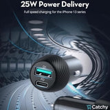 RAVPower RP-VC030 Total 44W Car Charger black