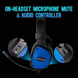 SADES D-POWER SA-722 BLUE (Without Mic Vesrion - Open Box)