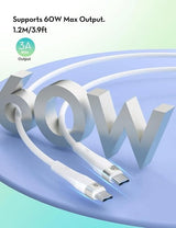 RAVPower RP-CB1038 60W C-C Cable 1M White