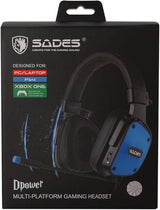 SADES D-POWER SA-722 BLUE (Without Mic Vesrion - Open Box)