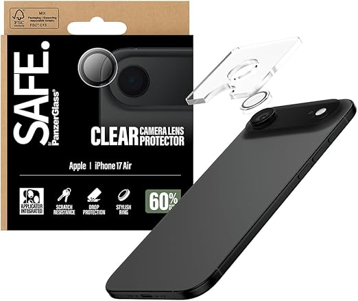 SAFE. by PanzerGlass® Camera Lens Protector Transparent iPhone 17 Air