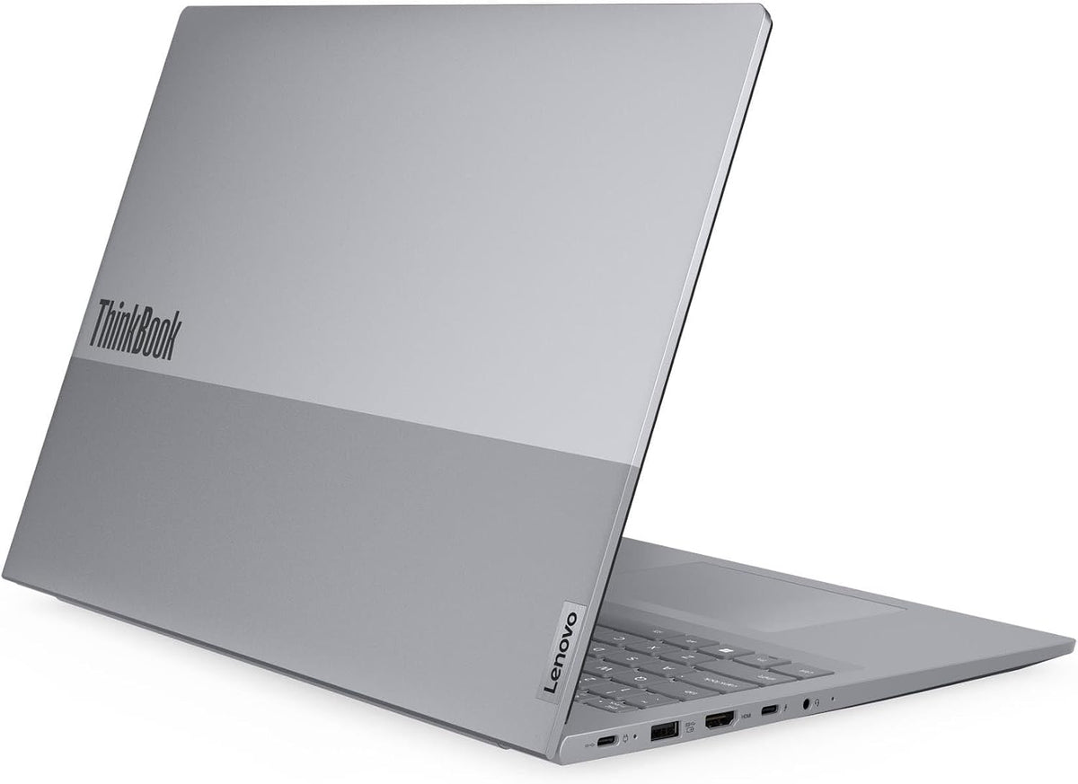 Lenovo ThinkBook 16 G8 IAL Intel Core Ultra 9 185H 16C/ 16" WUXGA/ 16GB DDR5 RAM/ 512GB M.2 NVMe SSD/ Integrated Intel Arc Graphics/DOS/Eng-Arb/1YW/Arctic Grey