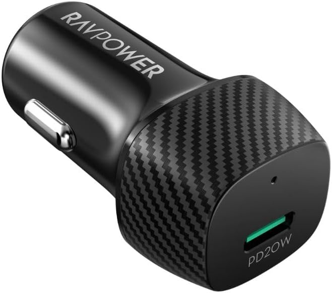 RAVPower RP-VC1017 20W Car Charger 1C black - RP-VC1017