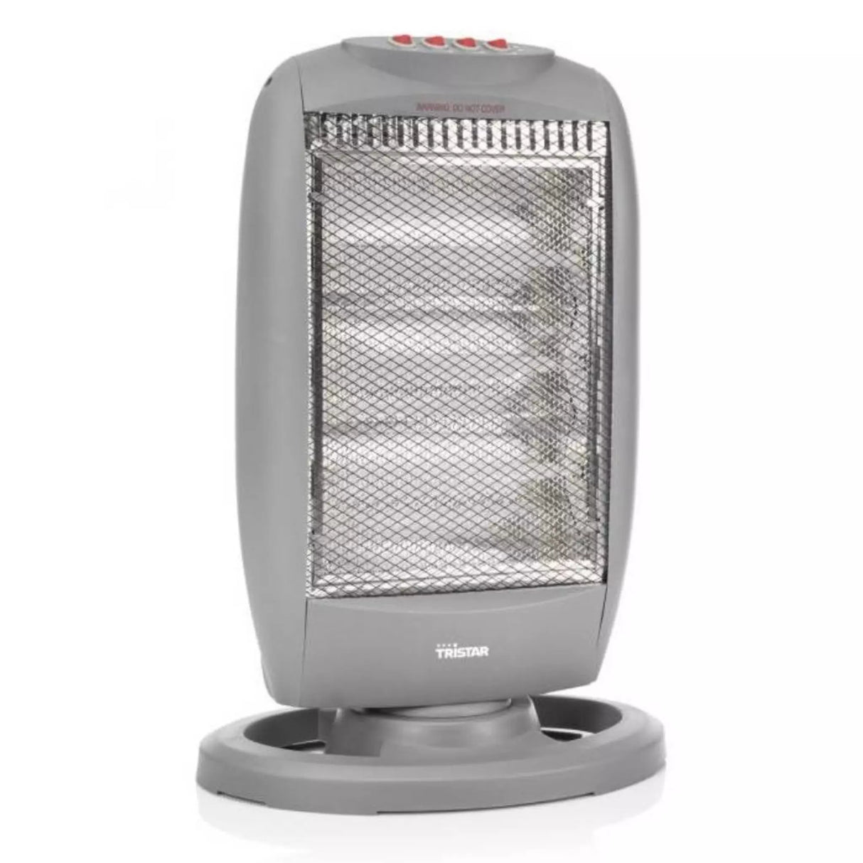 Princess 1200W Halogen Electric Heater, 3 Heat Settings - Grey