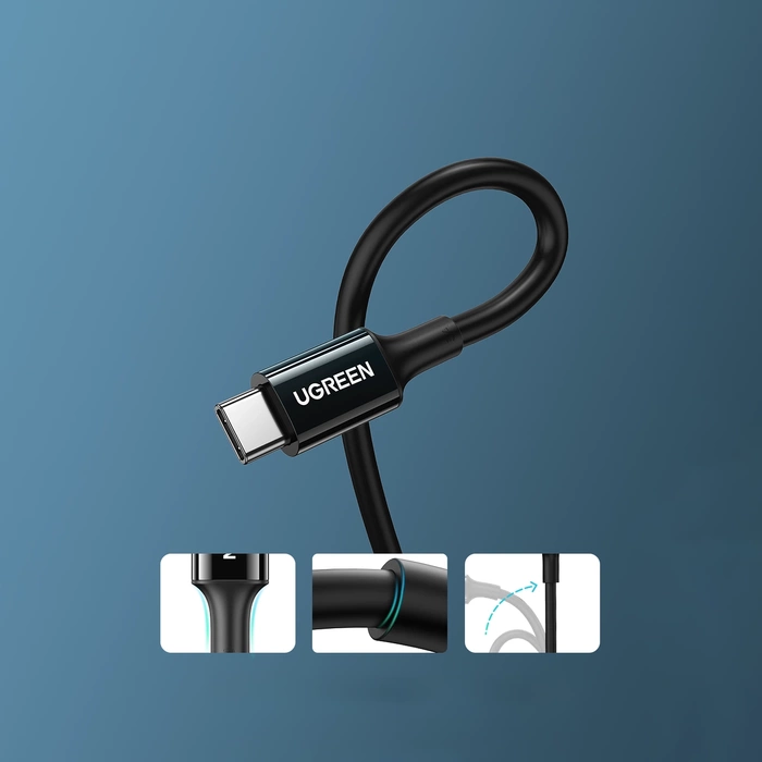 UGREEN USB-C 2.0 Charging Cable 100W 1m (Black)US300