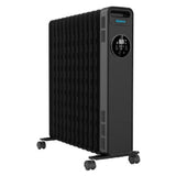 Wansa 11 Fin Oil Heater, 2300W, NY2311-20MR-W - Black