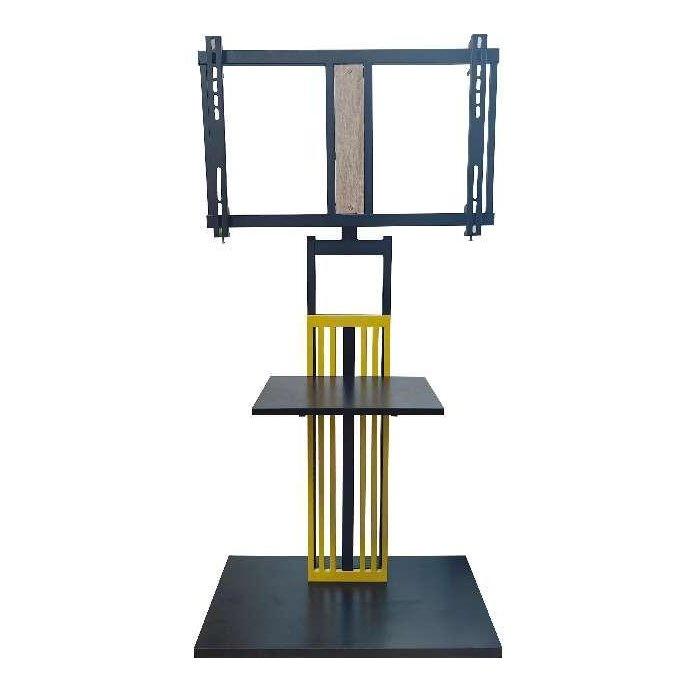 WANSA TV Bracket, Support TV Up To 75 Inches, RC-D22461, Black & Yellow