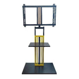 WANSA TV Bracket, Support TV Up To 75 Inches, RC-D22461, Black & Yellow