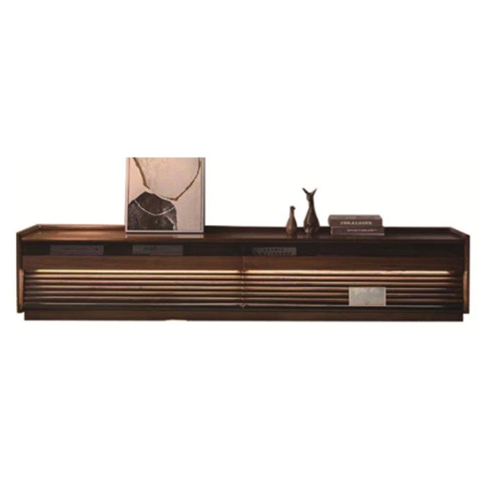Wansa TV Table, Up To 75 Inch, 75kg Loading Capacity, KS-LED-0226, Brown