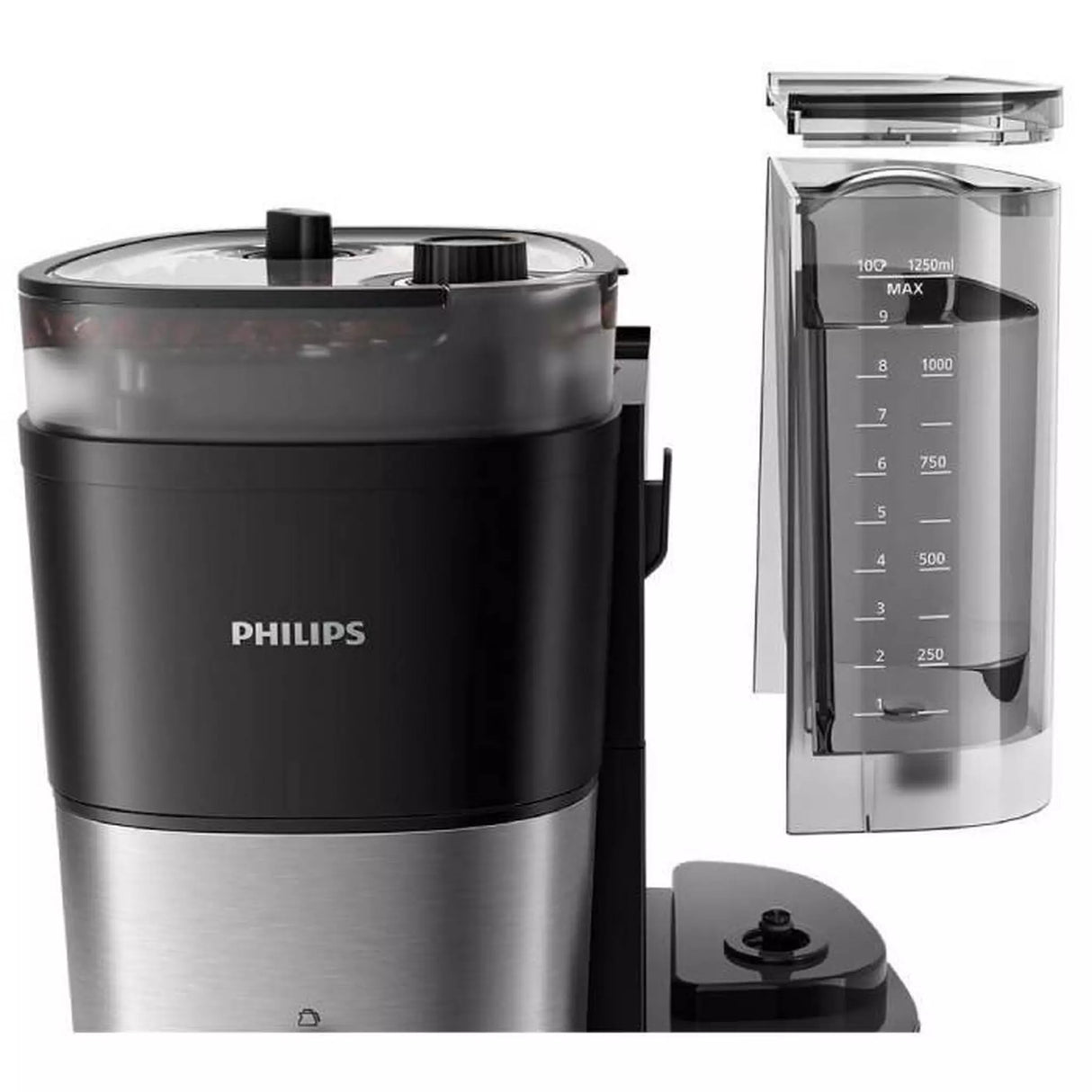 Philips All-in-1 Brew Coffee Maker, 1.25L, HD7900/50 – Black