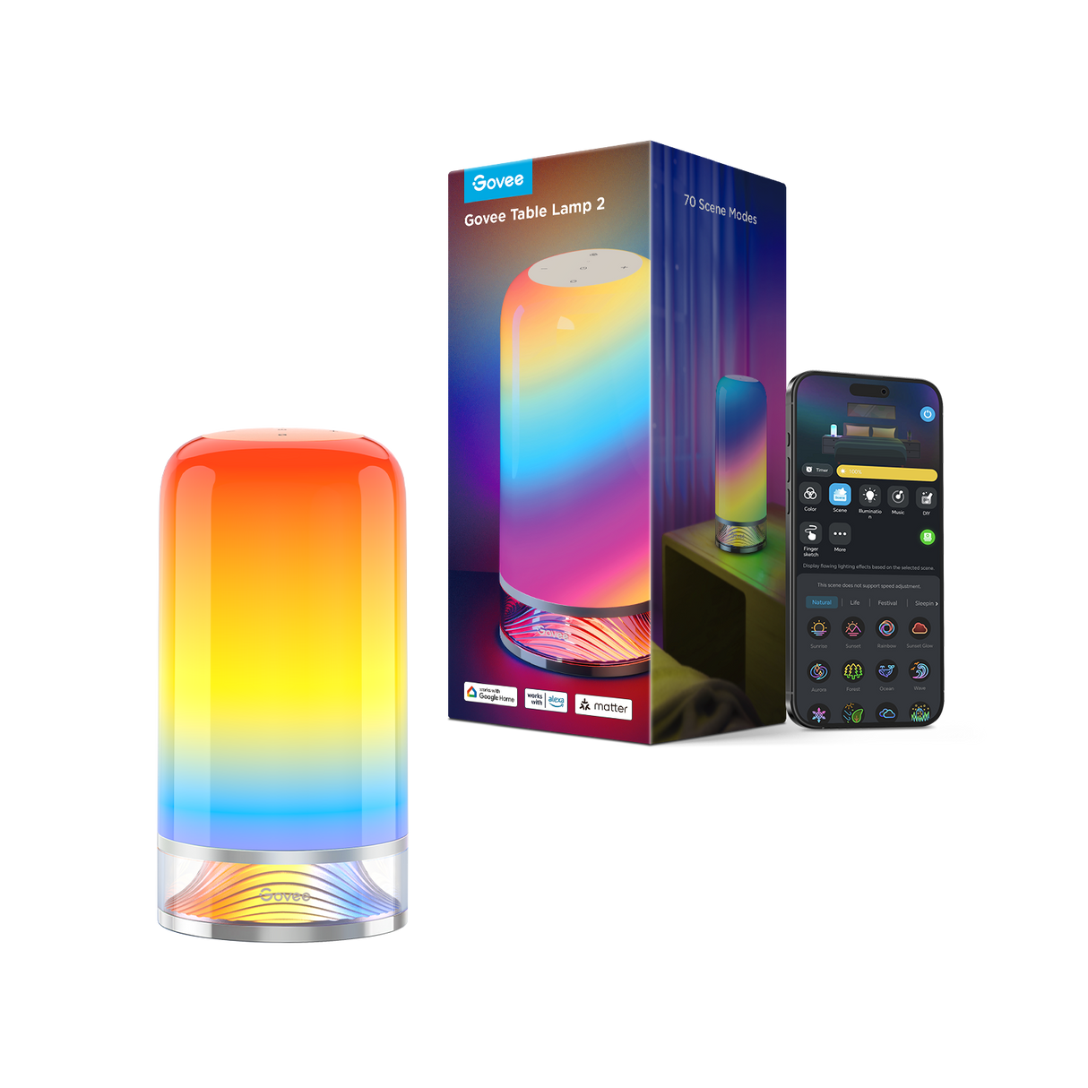 Govee Aura Smart Table Lamp - H6022