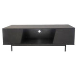 Wansa TV Stand, Up to 55-Inch, 50Kg Loading Capacity, KS0218, Black