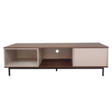 Wansa TV Stand, Up To 65-Inch, 65kg Loading Capacity, KS0138, Brown