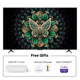 TCL 98” 4K,144Hz, QD Mini LED Google TV, 98C6K- Black