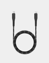 Energea Nyloflex USB-C to Lightning Cable 3M - Black
