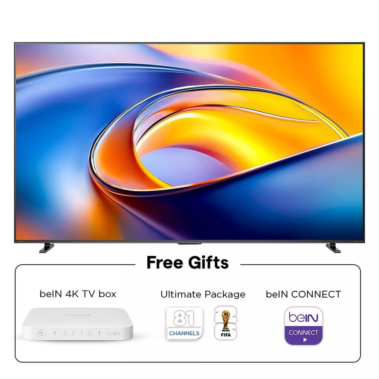 TOSHIBA Z670 75” 144HZ QLED / SMART TV, 75Z570RP- Black
