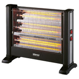 Wansa 3 Lamps Halogen Heater, LX-1703M – Black