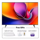 Hisense 85 inch 4K HDR LED TV, 85A61Q - Black
