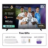 Hisense 85-inch QLED 4K Smart TV 144Hz, 85Q71Q