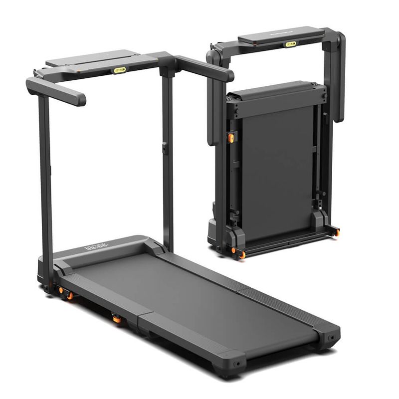 Kingsmith walking Pad & Treadmill MX10 with Max Speed 10km/h with 1HP Brushless Motor including Foldable Stand & Cup Holder - Black