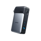 باور بانك Anker 733 سعة 10000mAh مع شاحن GaNPrime بقوة 65 واط (2 في 1) – أسود