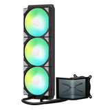 TRYX Panorama SE ARGB 360mm Liquid CPU Cooler With 6.67 Inch Rotatable AMOLED Screen - Black