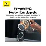 Baseus MagPro Series II Magnetic Car Mount Stick-on Version - Cosmic Black